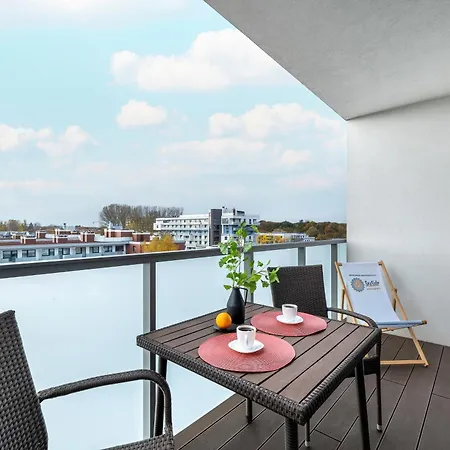 דירה Seaside Kasprowicza 20 Kolobrzeg- Basen & Sauna & Jacuzzi & Fitness & Parking קולובז'ג